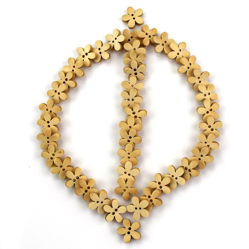 50 stuks natuurlijke houten knopen voor kleding, kinderen, naaien, knopen, scrapbooking, knutselen, doe-het-zelf, baby, kinderen, decoratie, 12mm houten knopen