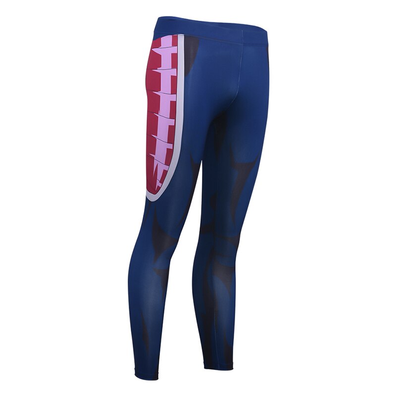 Zomer Nieuwe 3D Afdrukken Man Gym Leggings Fitness Sportkleding Running Tights Workout Quick Dry Leggings Mannelijke Sport Panty: XL