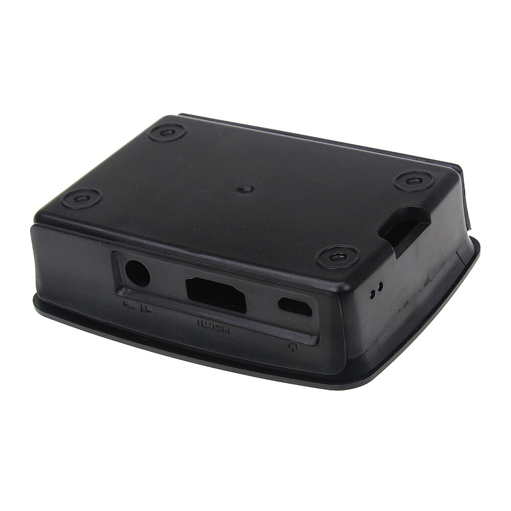 Voor Raspberry Pi 3 4 4B Black Case Officiële Abs Behuizing Raspberry Pi 2 Doos Shell Van De Raspberry Pi foundation + Koelventilator