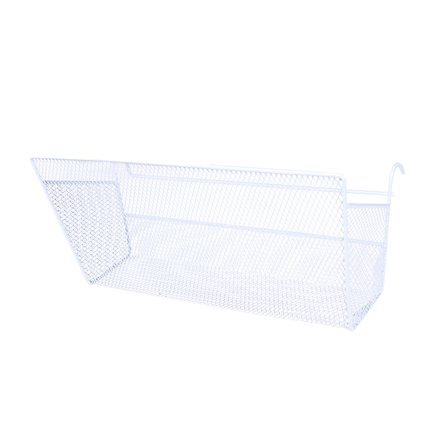 Hangende Mand Bed Bed Organizer Opslag Muur Slaapzaal Stapelbed Kastdeur De Boven Loft Kamer Zakrek Slaapzaal Rail.: WHITE
