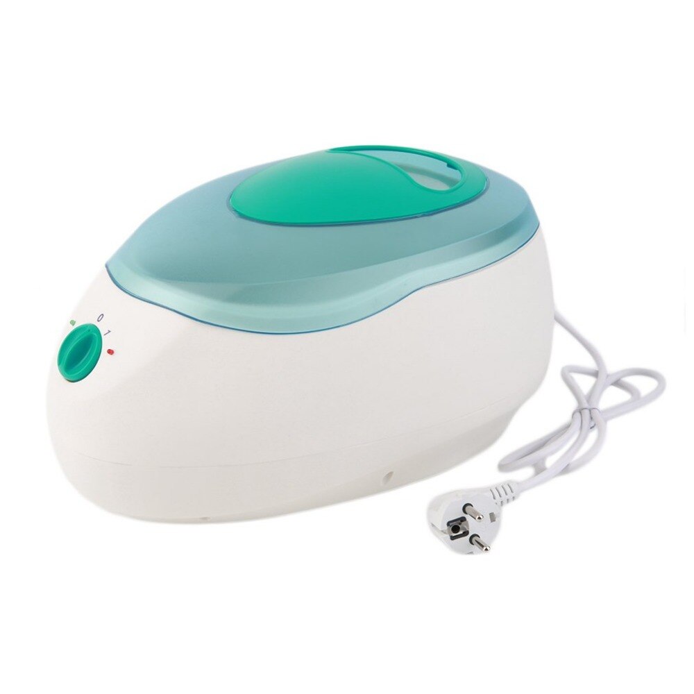 2018 voks maskine paraffin terapi bad voks pottevarmer skønhedssalon udstyr spa 200w 2 niveau kontrol maskiner eu stik grøn