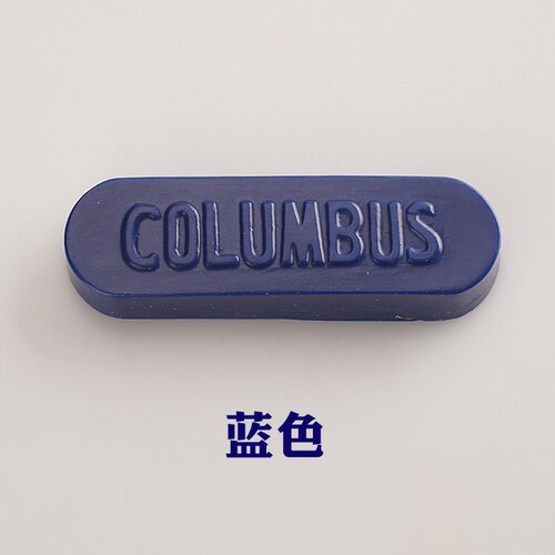 Japan Imported COLUMBUS Columbus Leather Edge Wax Grinding Edge Wax Leather Edge Polishing Leather Production leather paint: blue