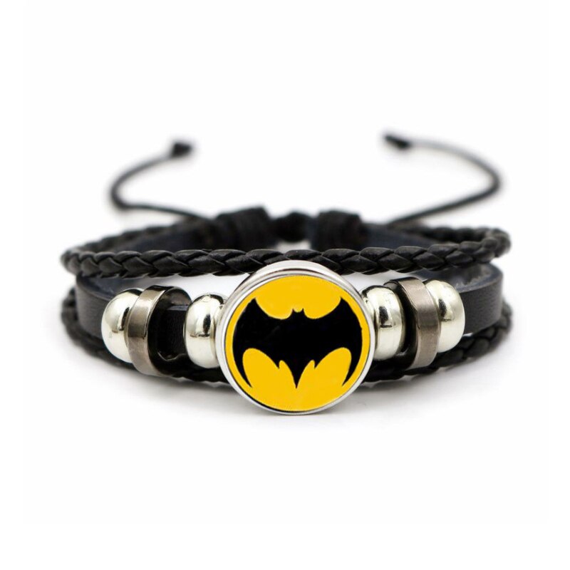 Hero Serie Speelgoed Hand Geweven Lederen Kralen Armbanden Jouet Voor Jongens En Meisjes Stijlvolle: T0010Z-8