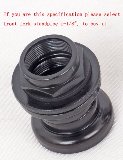 Casque de vélo de route à pignon fixe, rétro, tuyau de fourche avant, 2015mm et offre spéciale mm pour bmx, BZZ005, 28.6 25.4: 28point6 Black