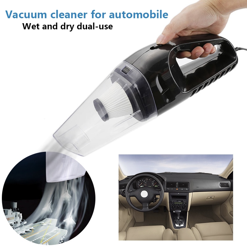Multifunctionele 120 W Draagbare Super Car Auto 12 v Vacuüm Auto Cleaner High Power Nat Droog Handheld Stofzuiger Hoover Cleaner