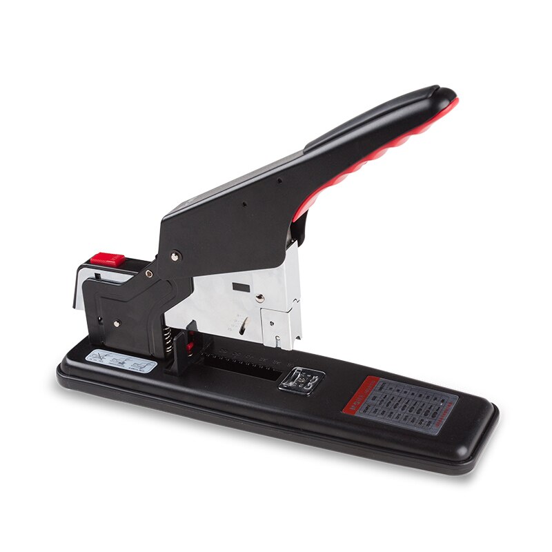 M&G ABS92771 heavy thick stapler metal labor force office binding machine can be set 100 pages / 200 pages