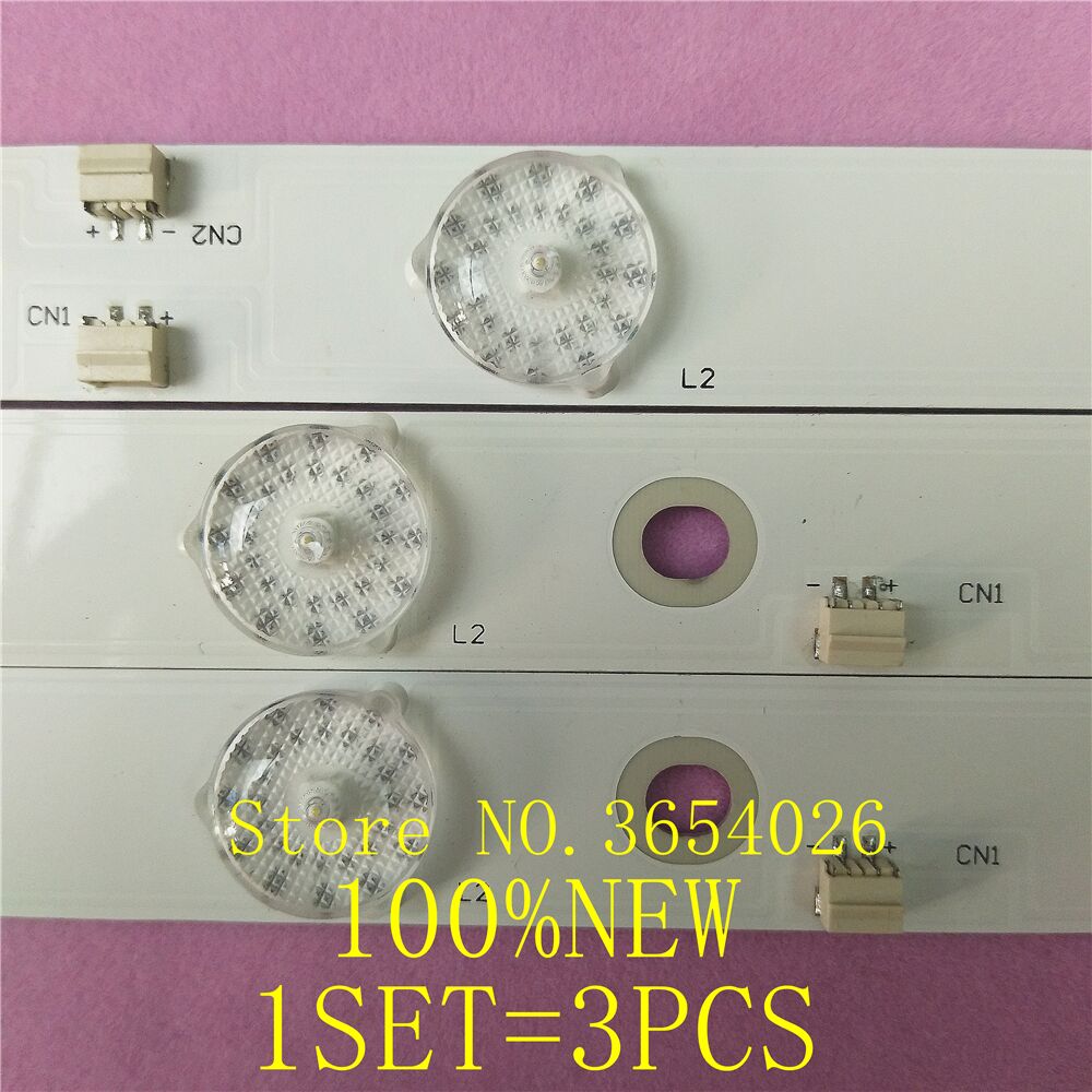 3 stks/set led backlight voor LED39C310A led strip JS-D-JP3910-071EC JS-D-JP3910-061EC