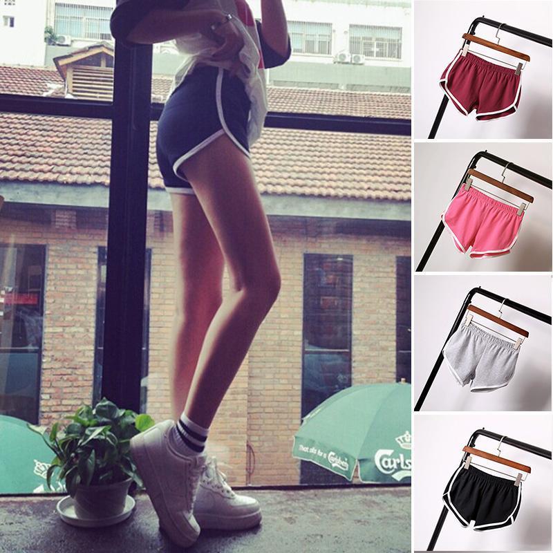 Vrouwen Casual Running Sport Shorts Yoga Gym Jogging Tailleband Zomer Outdoor Fitness Shorts