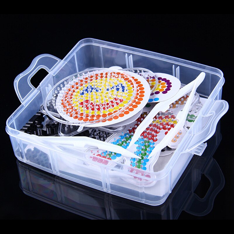 5mm 12Colors 9000pcs Hama Beads Set Toy DIY Perler Beads Puzzle Tools Pegboards Kit Hama Perler Beads With accessories Kids Toys