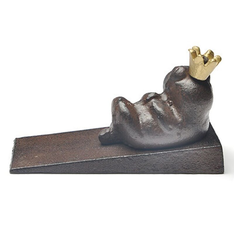 Heavy Duty Decor Door Stoppers Vintage Animal Shaped Door Block Anti-folder Hand