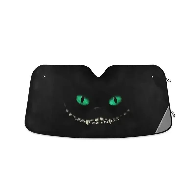 Parasol con estampado divertido para coche, Protector Interior, Reflector de calor, parasol para parabrisas: Multicolor