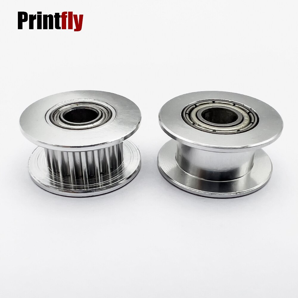 Printfly-piezas de impresora 3D, polea de sincronización GT2, engranaje de 3/4/5/6MM, 20 dientes, síncrono, para correa de distribución GT2