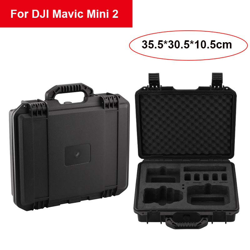 Bolso de ABS a prueba de explosiones para DJI Mini 2, carcasa dura, Caja impermeable para Mavic Air 2/Air 2S, accesorios para drones, estuche de almacenamiento: for Mini 2