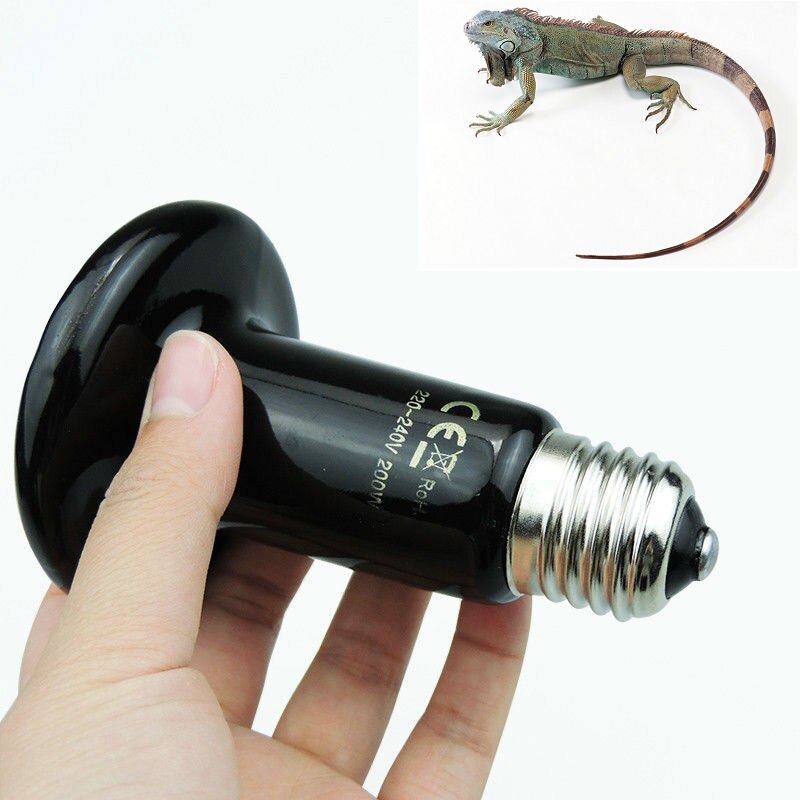 25-200W 220V Ceramic Pet Heat Light Lamp Heater Brooder Reptile Snake Grow