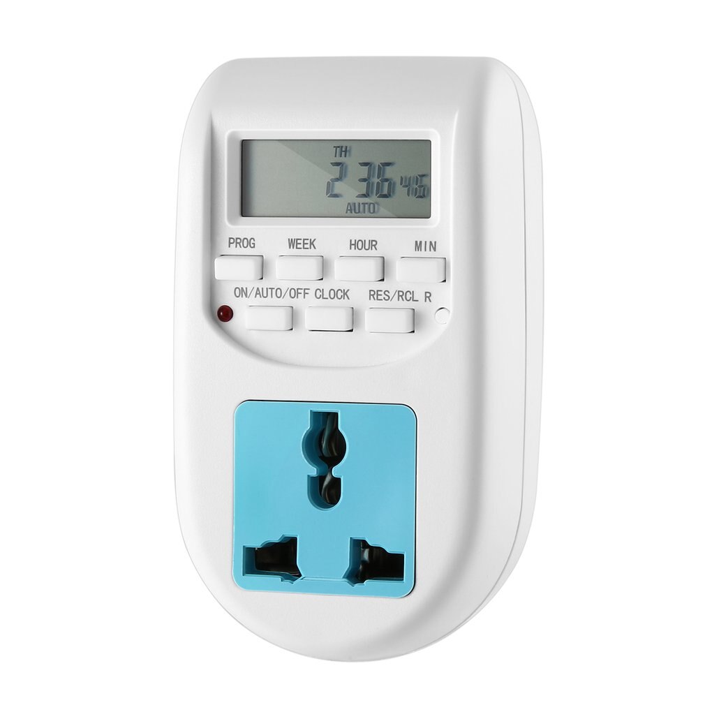 EU Plug Energy Saving Timer Programmable Electronic Timer Socket Digital Timer Household Appliances For Home Devices