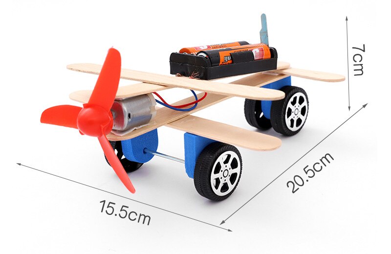 1 pz mini Mulino A Vento FAI DA TE kit per auto Bambini Istruzione di Apprendimento passatempo Divertente gadget Della Novità Giocattoli Divertenti Regalo Di Compleanno Del Mestiere giocattolo