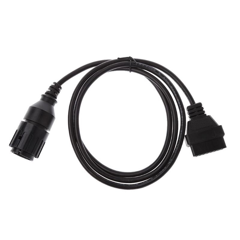 Motorcycles 10 Pin Adapter ICOM-D Cable For -BMW 10Pin To 16Pin OBD2 Diagnostic Connector OBD 2 Extension Cable