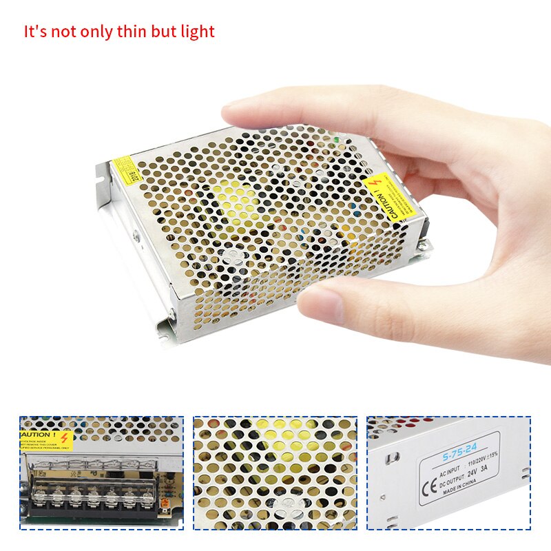 Ac Dc 110V 220V 12 V Voeding 220V Naar 12 V 1A 2A 3A 5A 8.5A 10A 15A 20A Verlichting Transformator 12 V Volt Led Voeding