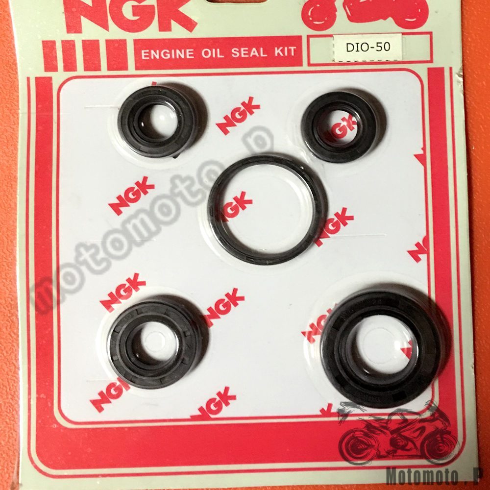 Voor Honda zx 34 35 DIO 18 28 Krukas seal Chinese Motorfiets krukas rubber seal atv DIO 50 Scooter motor olie Seal