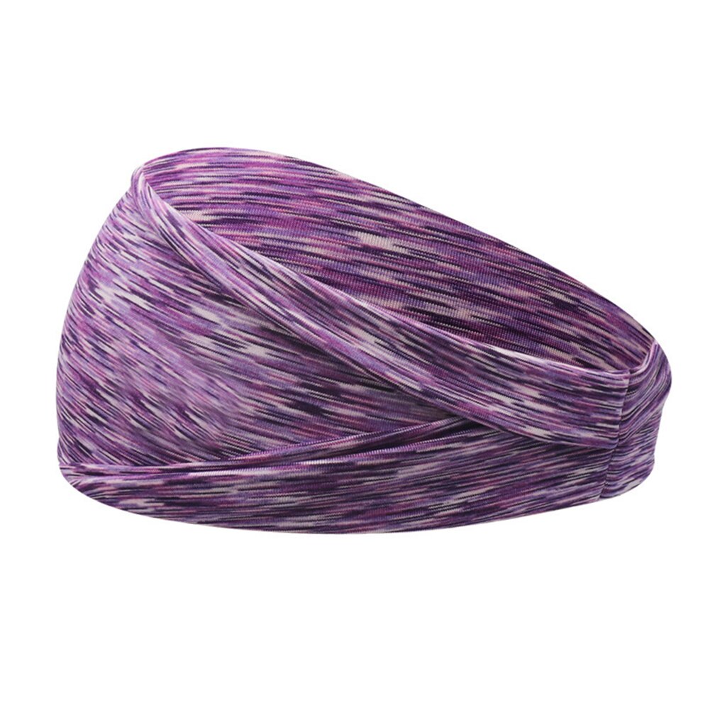 Cinta ancha para el pelo para mujer, diadema elástica para lavado de cara, ropa deportiva para Yoga: b