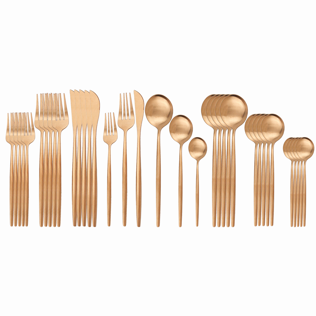 Dinnerware Set 36piece Blue Cutlery Set 18/10 Stainless Steel Dinner Set Knives Dessert Fork Spoon Tableware Kitchen Silverware