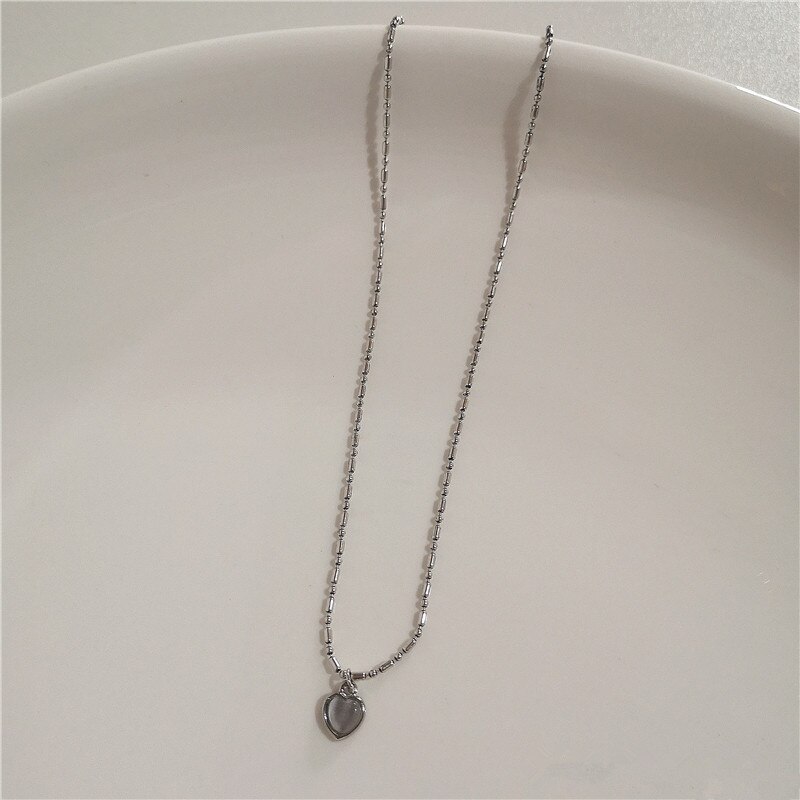 Svart fjäril metall halsband kvinnor trendiga enkelt vilda hänge dingla nyckelbenet kedja smycken: 7
