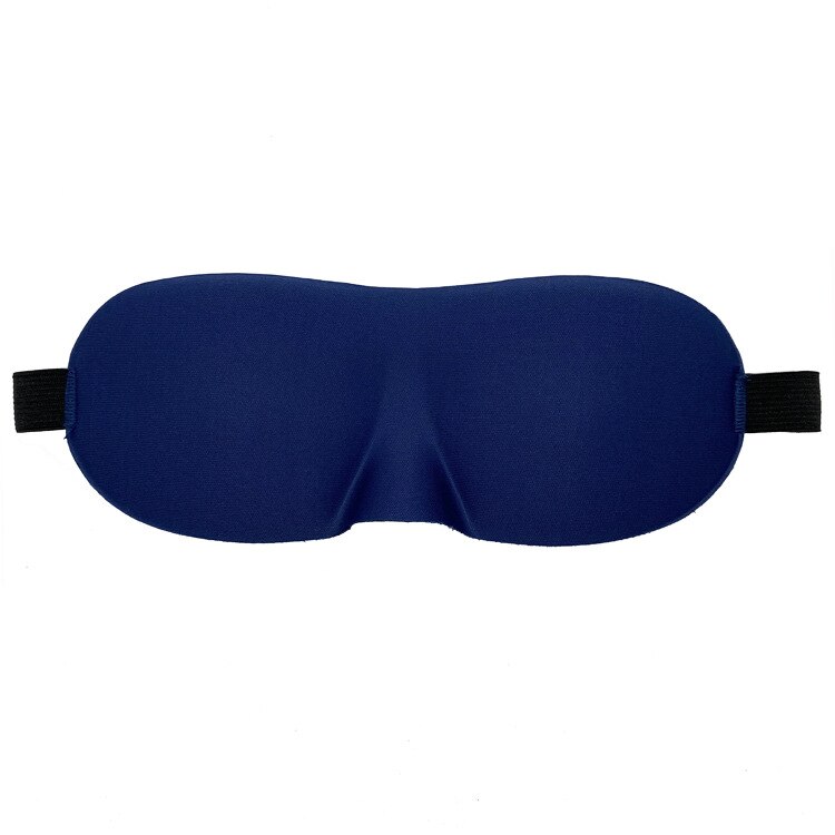 Máscara para dormir 3d, máscara natural para cobrir os olhos, máscara de olhos suave para homens e mulheres, máscara de venda portátil para viagem, 1 peça: BLUE