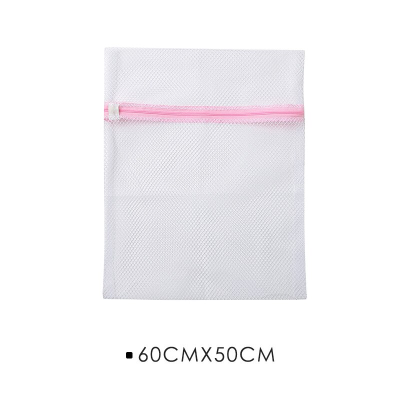 1PC Home Using Clothes Laundry Bags Convenient Bra Underwear Clothes Protection Net Wash Bags Coarse Mesh Machine Wash Bag L M S: Large