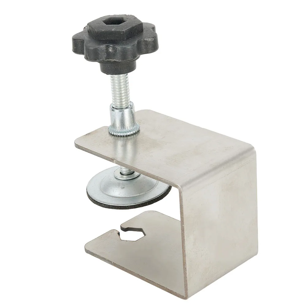 1pc ladefront c-klemmen van roestvrij staal, zware montageklemmen voor houtbewerking, doe-het-zelf en huisverbetering.