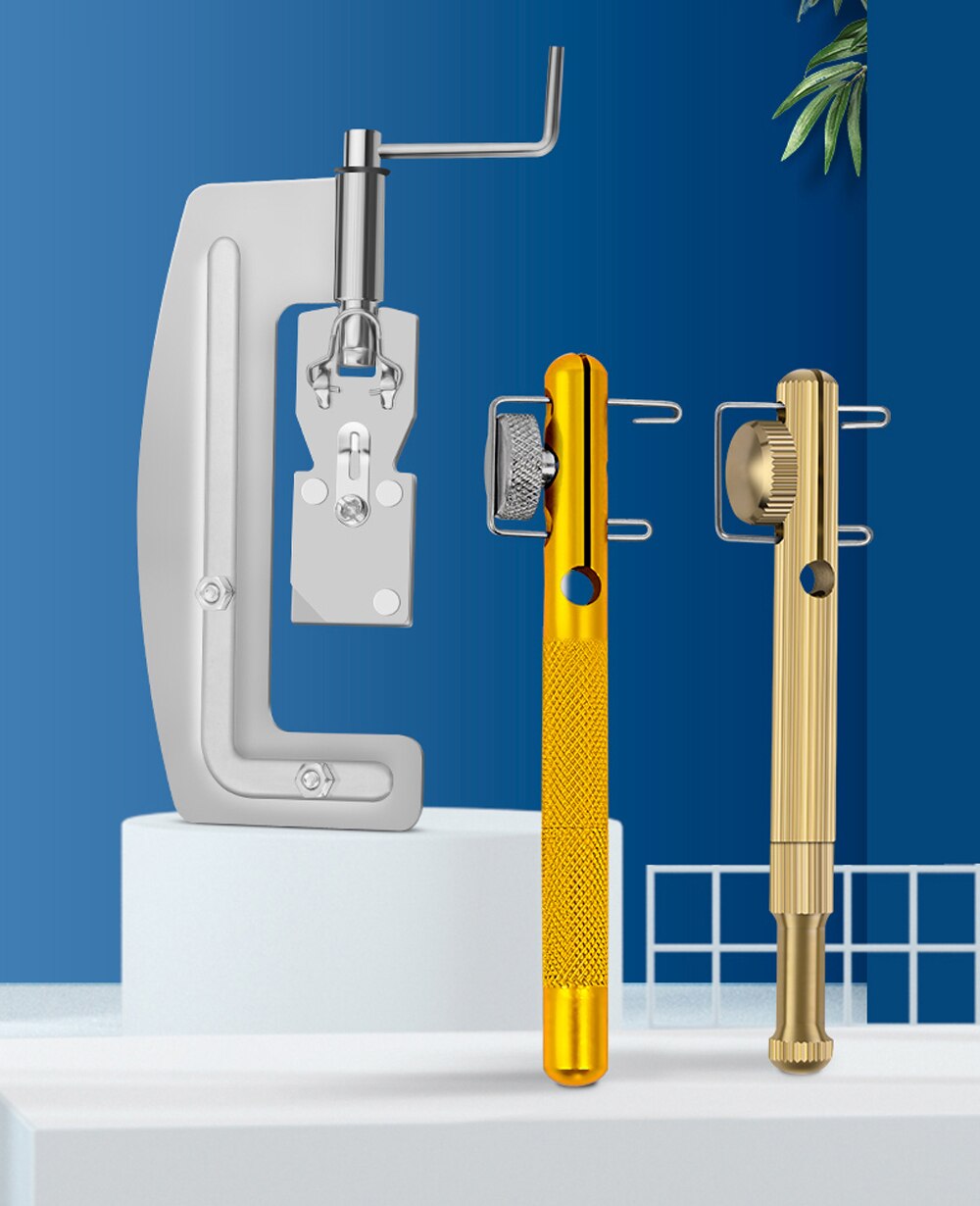 Línea de pesca automática de aleación de aluminio, máquina de nivel de gancho, nudos de aguja de doble cabeza, accesorios para atar anzuelos