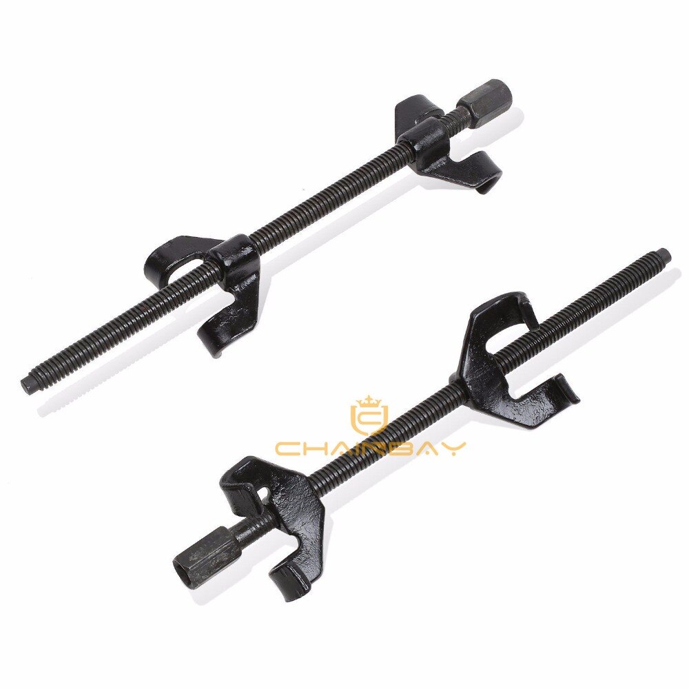 thumbnail image 2 of Supercrazy Coil Spring Compressor Tool - 2PC 370mm Suspension Clamp Set For Strut Repair 2 of 11