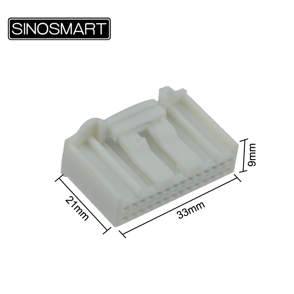 SINOSMART C28 Cavo di Collegamento per Mazda 2 CX-5 2015 2016 Telecamera di retromarcia per OEM tenere sotto controllo senza Danneggiare il Cablaggio auto