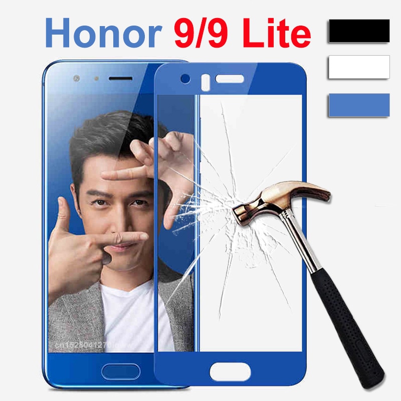 Full Honor 9 lite Protective Glass for Honor 9 lite 9lite 3D Tempered Glass 9H Screen Protector On Honor 9 light Safety Glass