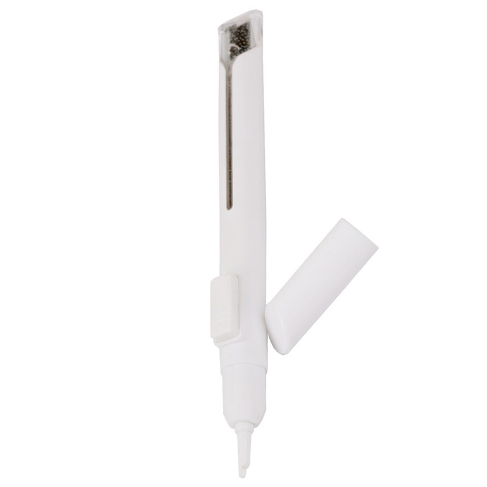 Bolígrafo pequeño de Caviar para decoración de uñas, herramienta de manicura de 0,8/1/1, 2mm, bola de acero, para Decoración: Negro