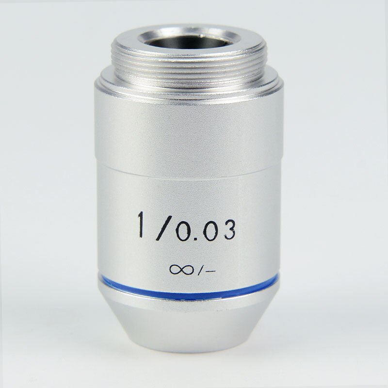 1X Microscope Objective Lens 195 Universal Biological Microscope Infinity Objective Lens Working distance 50mm Microscope lens