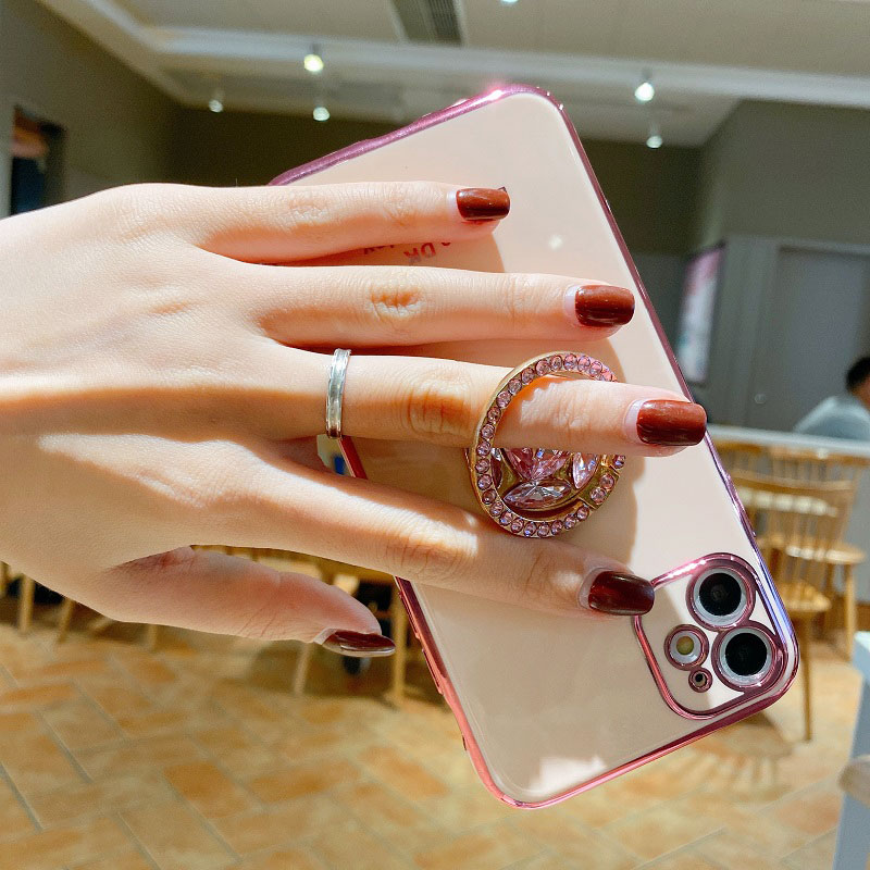 Étui avec lanière pour Huawei Nova 5T Honor 20 Lite Pro 10i 20i, coque de luxe avec support en diamant et anneau, Nova5T