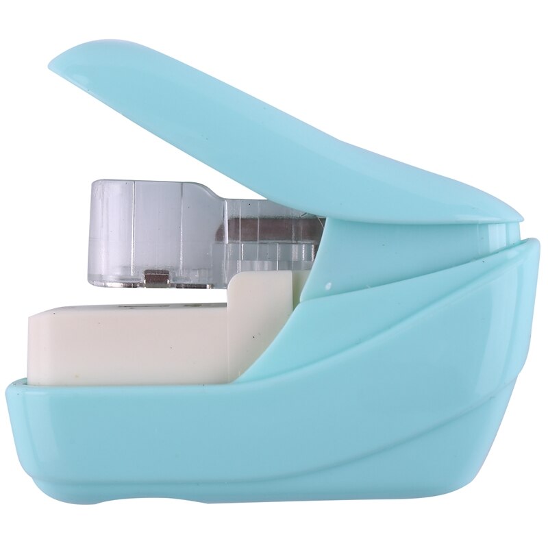No Nails No Staple Stapling Machine Mini Cute Book Stapleless Stapler Paper Stapling Stapler Without Staple Stapler Free