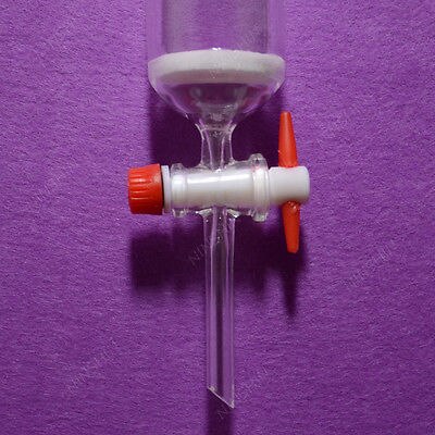 400ml Glass Chromatography Column - 24/40 Joint With PTFE Stopcock Lab Equipment