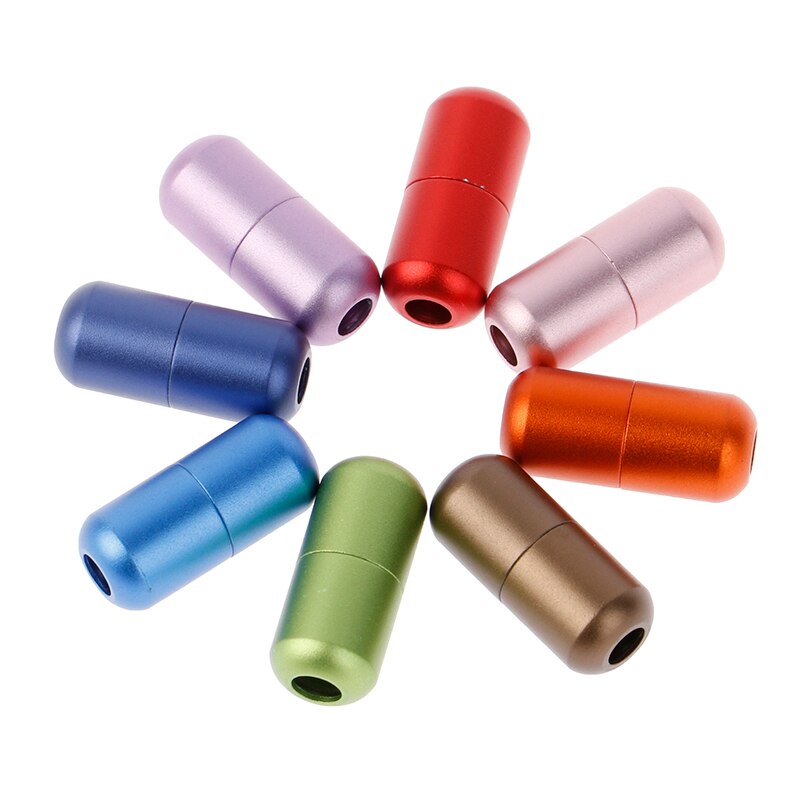 10pcs/lot Shoes Accessories Lazy Shoe Laces Buckle Shoelace Tips Replacement Head Shoestrings Round Flat Anchor Shoelaces