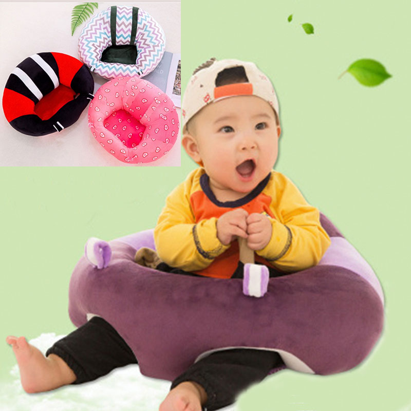 Plys legetøj 0-2 år baby gyngestol blød stol pude sofa børn plys sofa sæde støtte sæde sidde op pude legetøj infantil