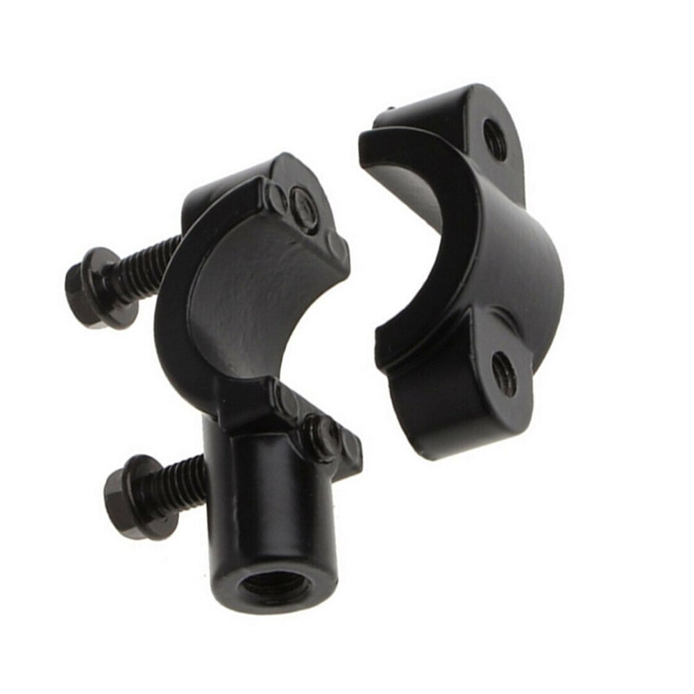 aluminium 10mm 7-8 tommers motorsykkelhåndtak bakspeiladapter klipspeil til atv med 7/8 tommers  (22 mm)  styr