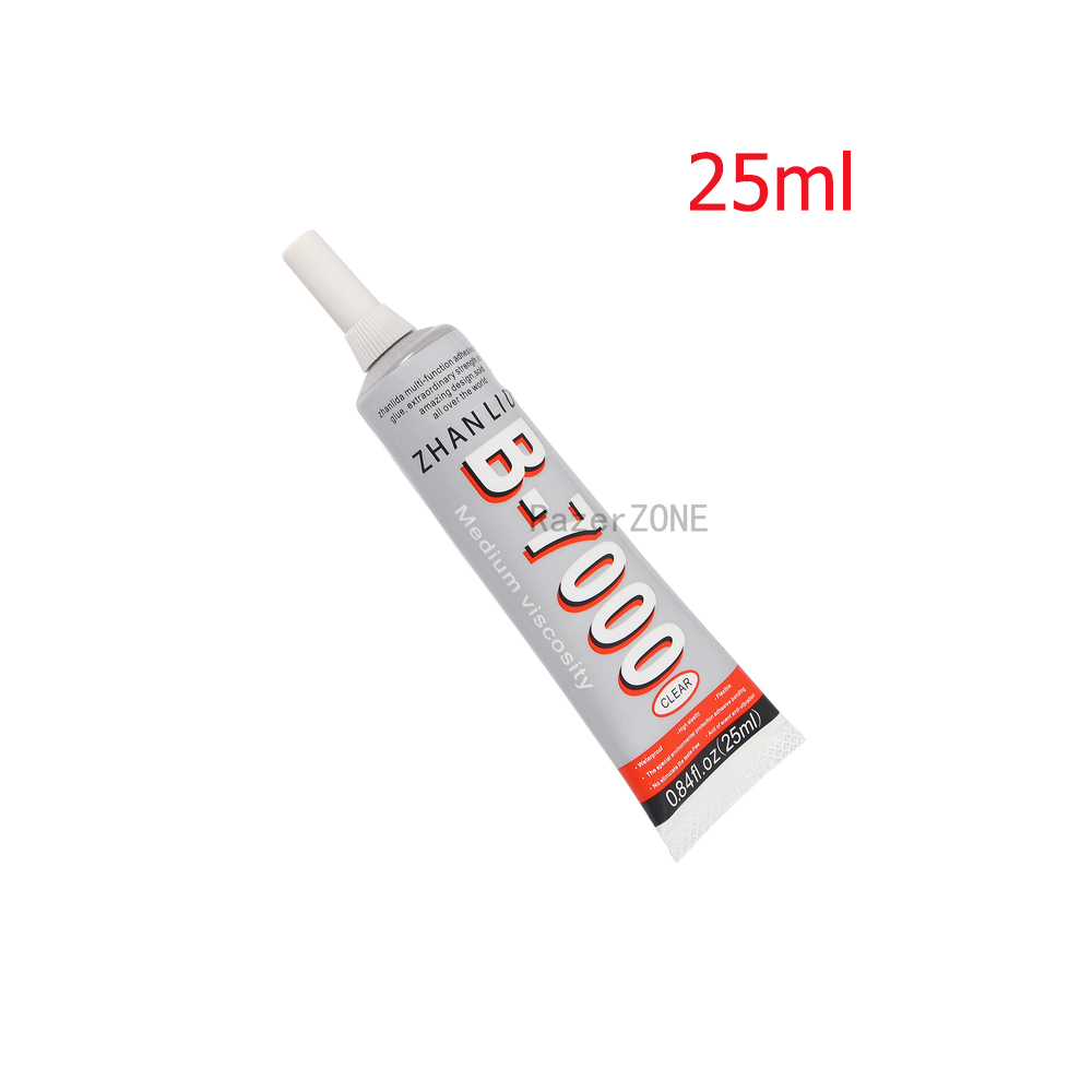 Colle multi-usages B7000 transparente forte, B-7000, convient pour bricolage écran LCD coque de téléphone bijoux réparation de montre: 25ml