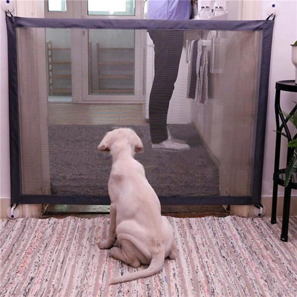 Indoor Ingenieuze Mesh Hond Omheining Hond Poort Outdoor Veilige Pet Dog Gate Veiligheid Behuizing Huisdier Suppli Voor: S