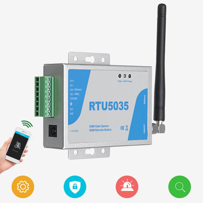 RTU5035 Gsm Gate Opener Relais Schakelaar Draadloz... Grandado