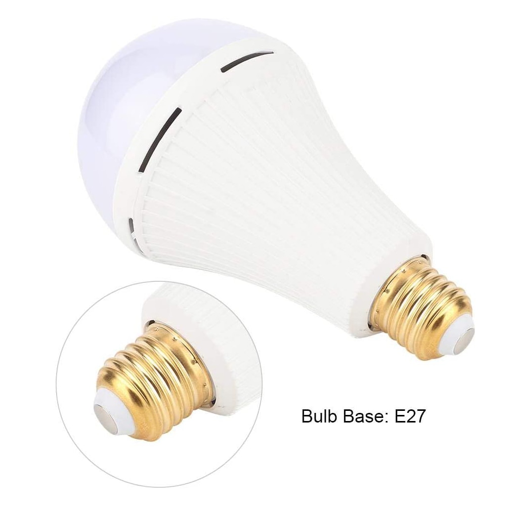 Intelligent led pære 5w 7w 9w 15w led nødlys oppladbar led pære lampe  e27 for hjemmelys smd 5730 chip