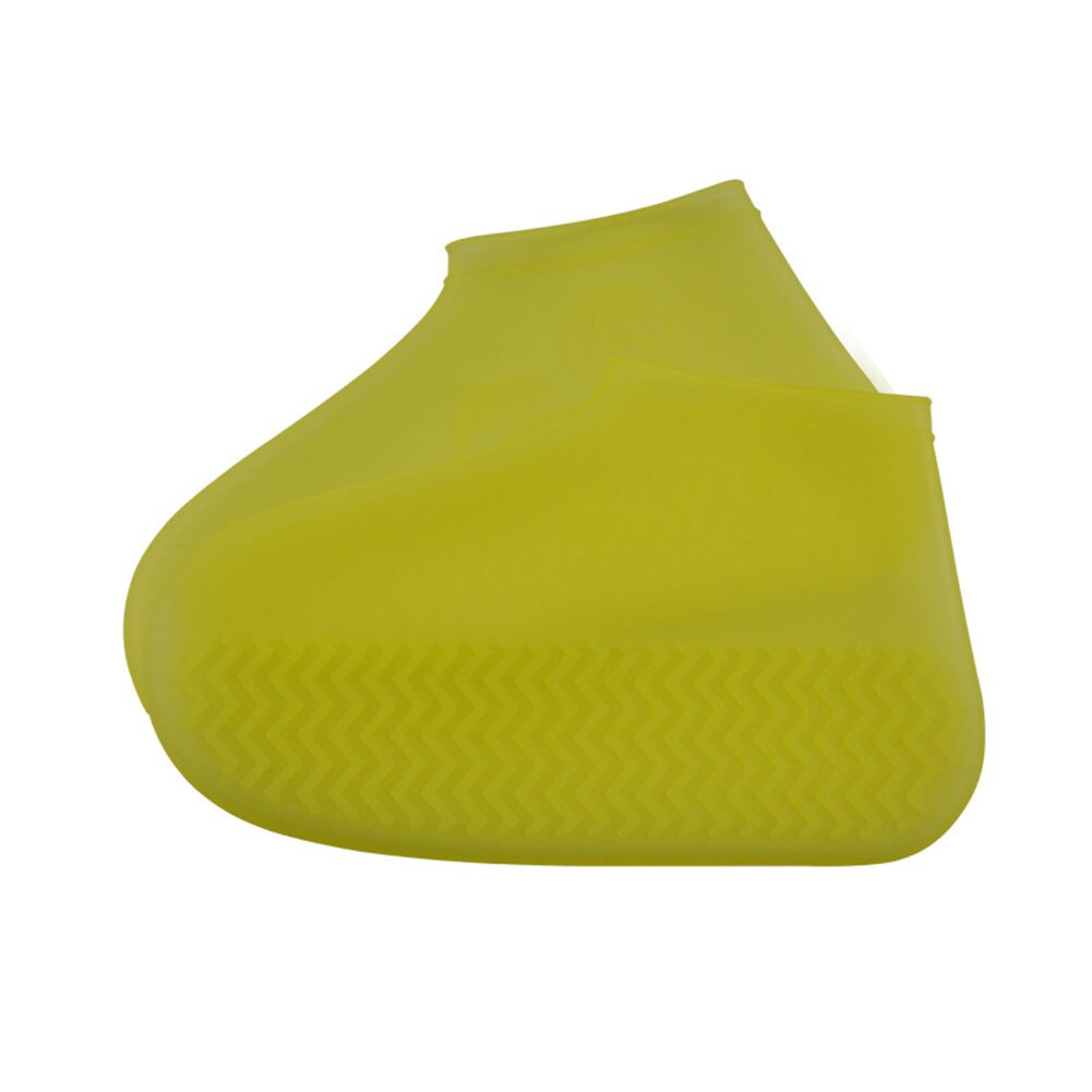1 Pair Reusable Shoes Covers Waterproof Silicone Shoes Protectors for Indoor Outdoor can CSV