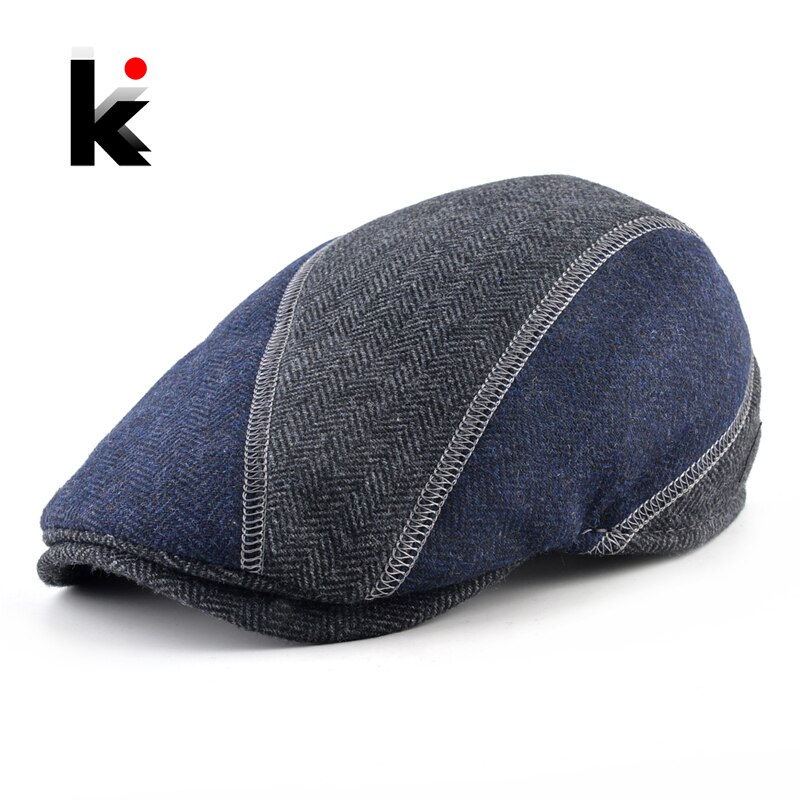 Gorras de para hombre, gorras planas informales de otoño e invierno para hombre, Boina de estilo urbano fresca para mujer, Boina Unisex