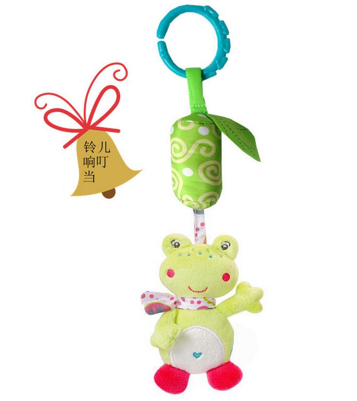 JJOVCE Schöne tier Baby Rasseln Kinderwagen Hängen Spielzeug Plüsch Handys Campanula klassische spielzeug für kinder 40% off: D