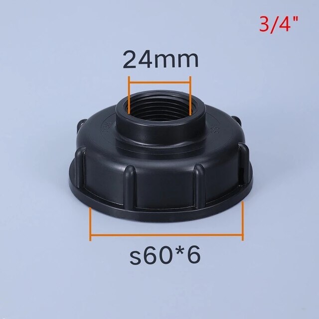 IBC Water Tank Pipe Joints Garden Water Connectors For Tank Elbow Outlet 20/25/32MM Watering Irrigation adapter Tool: 24mm