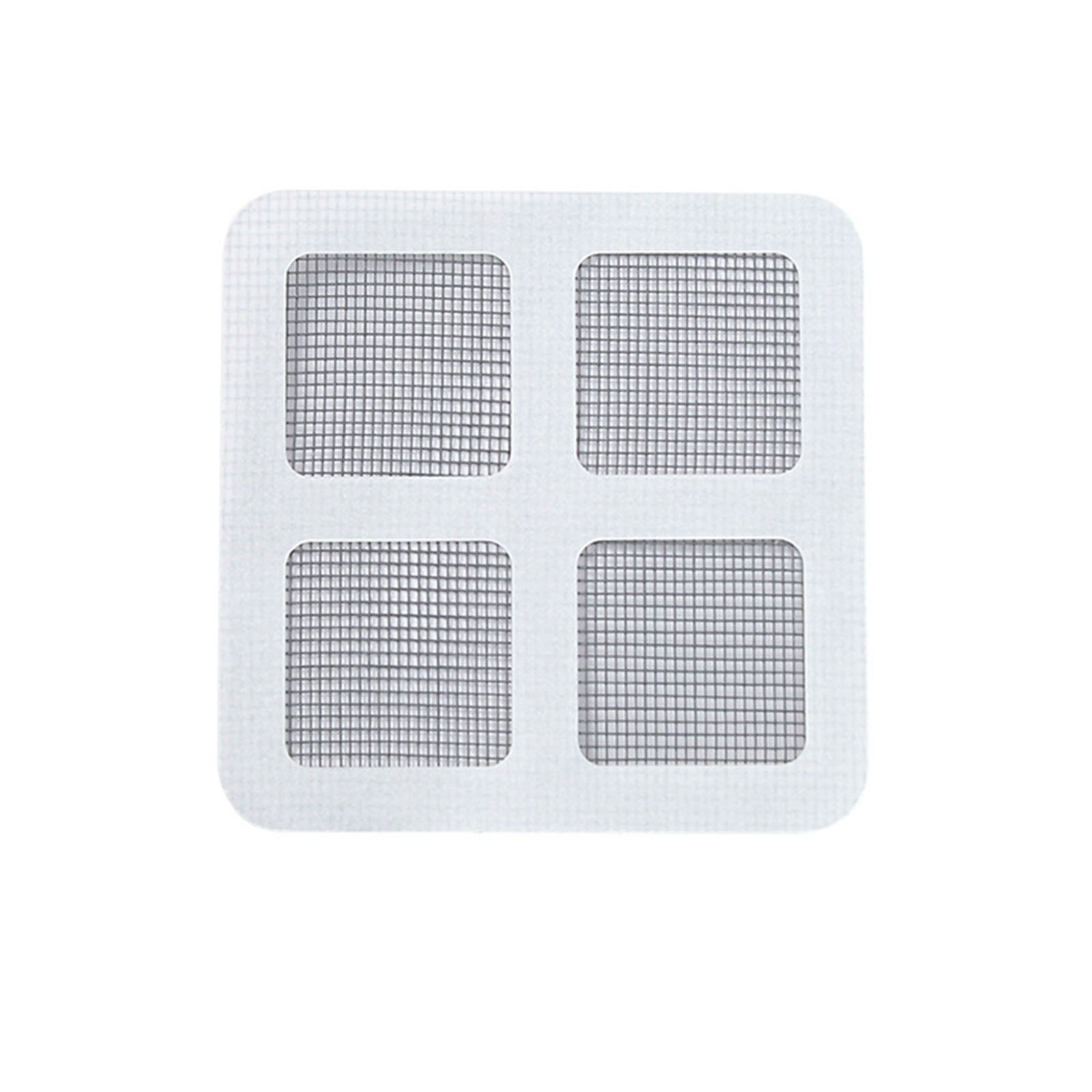 Mosquitera Simple autoadhesiva con Velcro para el hogar, pantalla de ventana de cifrado, Invisible, práctico, práctico, bricolaje, 1 unidad: 1Pcs